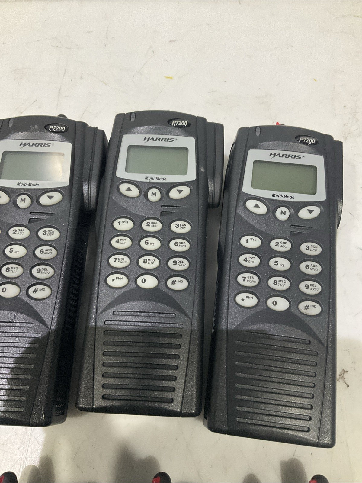 HARRIS MAPT-T7HXX P7200 BV8P7200/800MHZ   TWO WAY PORTABLE RADIO LOT OF 10  B9S