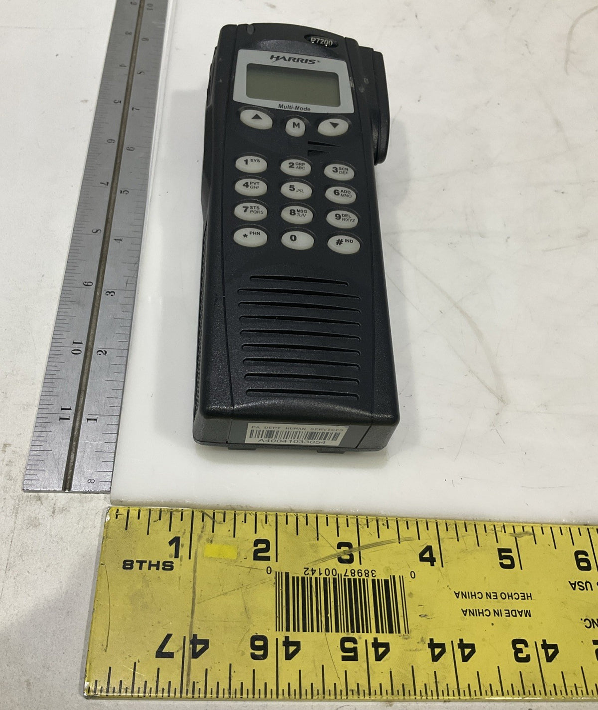 HARRIS MAPT-T7HXX P7200 BV8P7200/800MHZ   TWO WAY PORTABLE RADIO LOT OF 10  B9S
