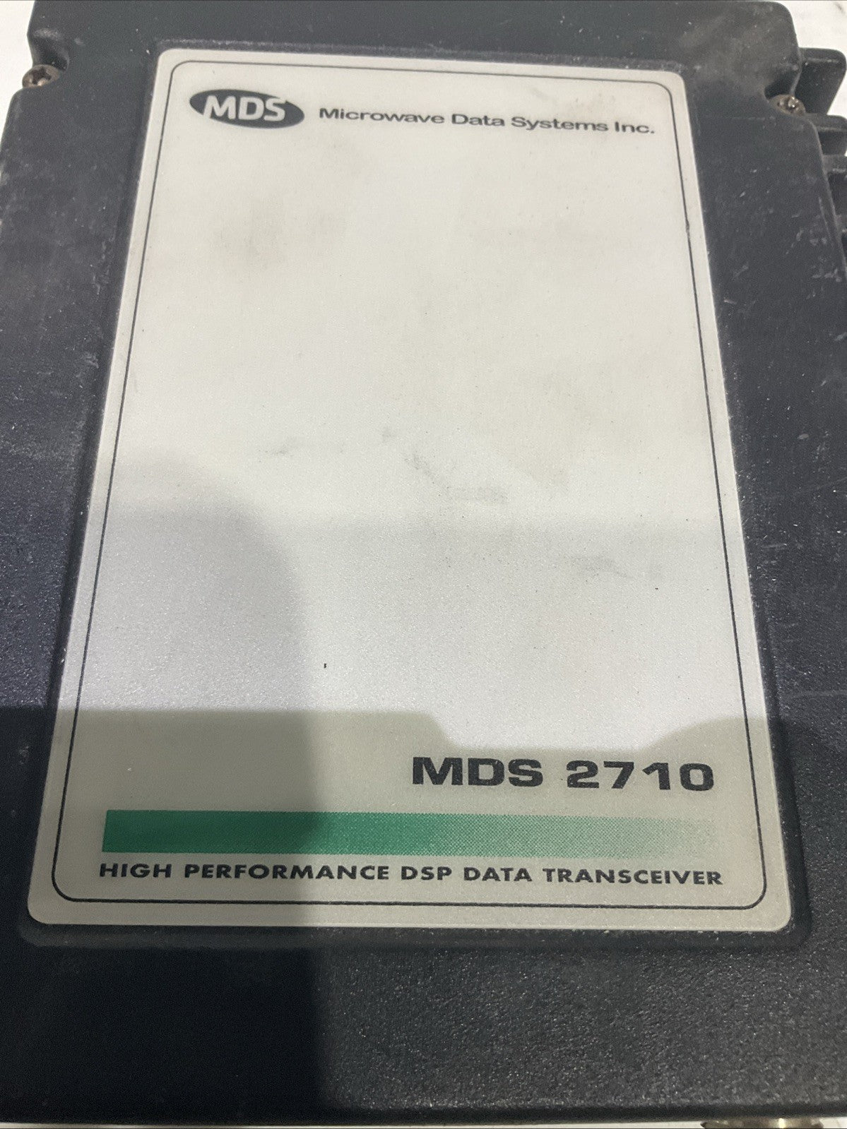 MDS  MDS 2710  MACROWAVE  TRANSCEIVER RADIO  DATA  SYSTEMS  B9S