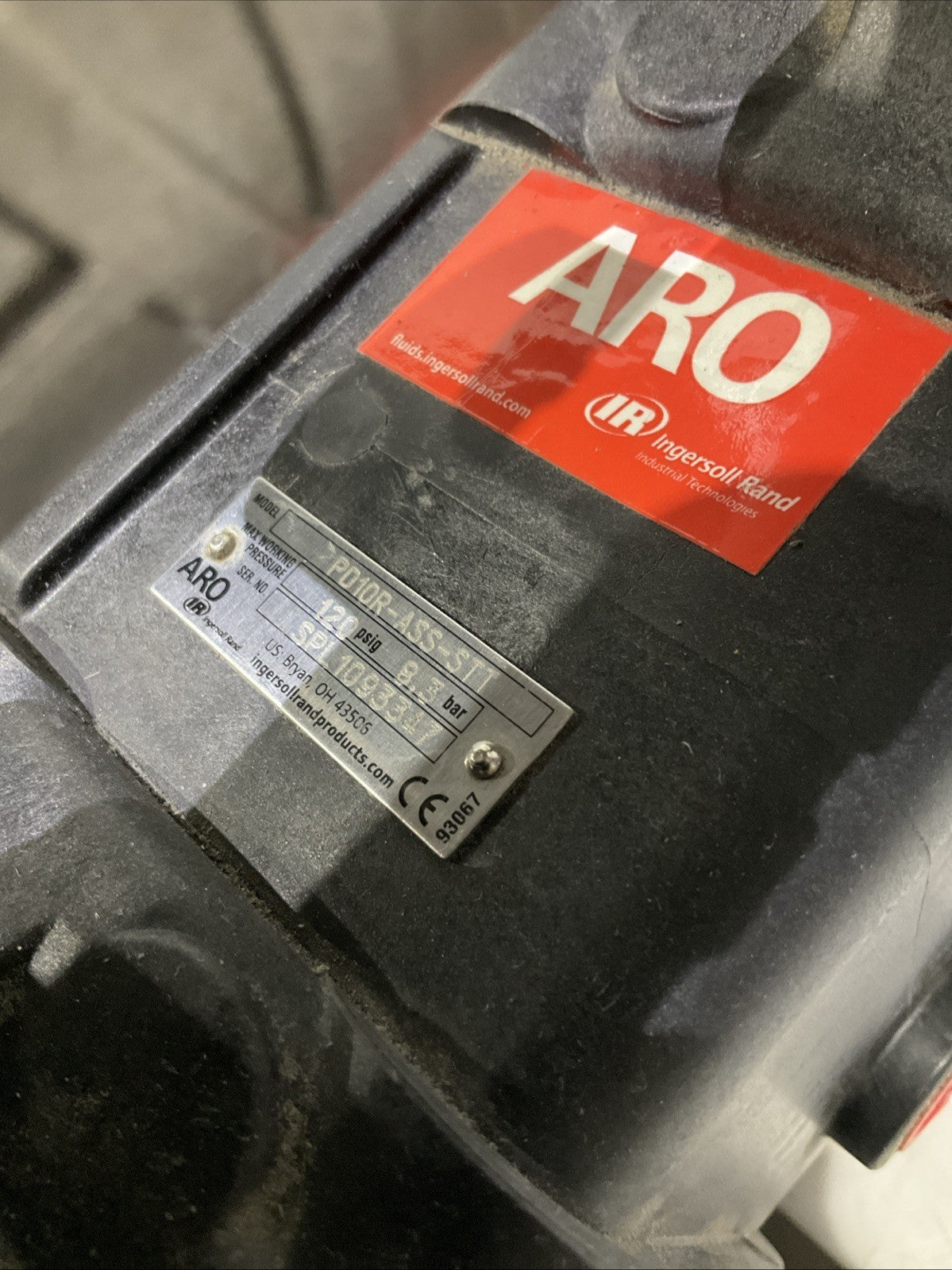 ARO  PD10R-ASS-STT  AIR  OPERATED DOUBLE  DIAPHRAGM PUMP  H3C