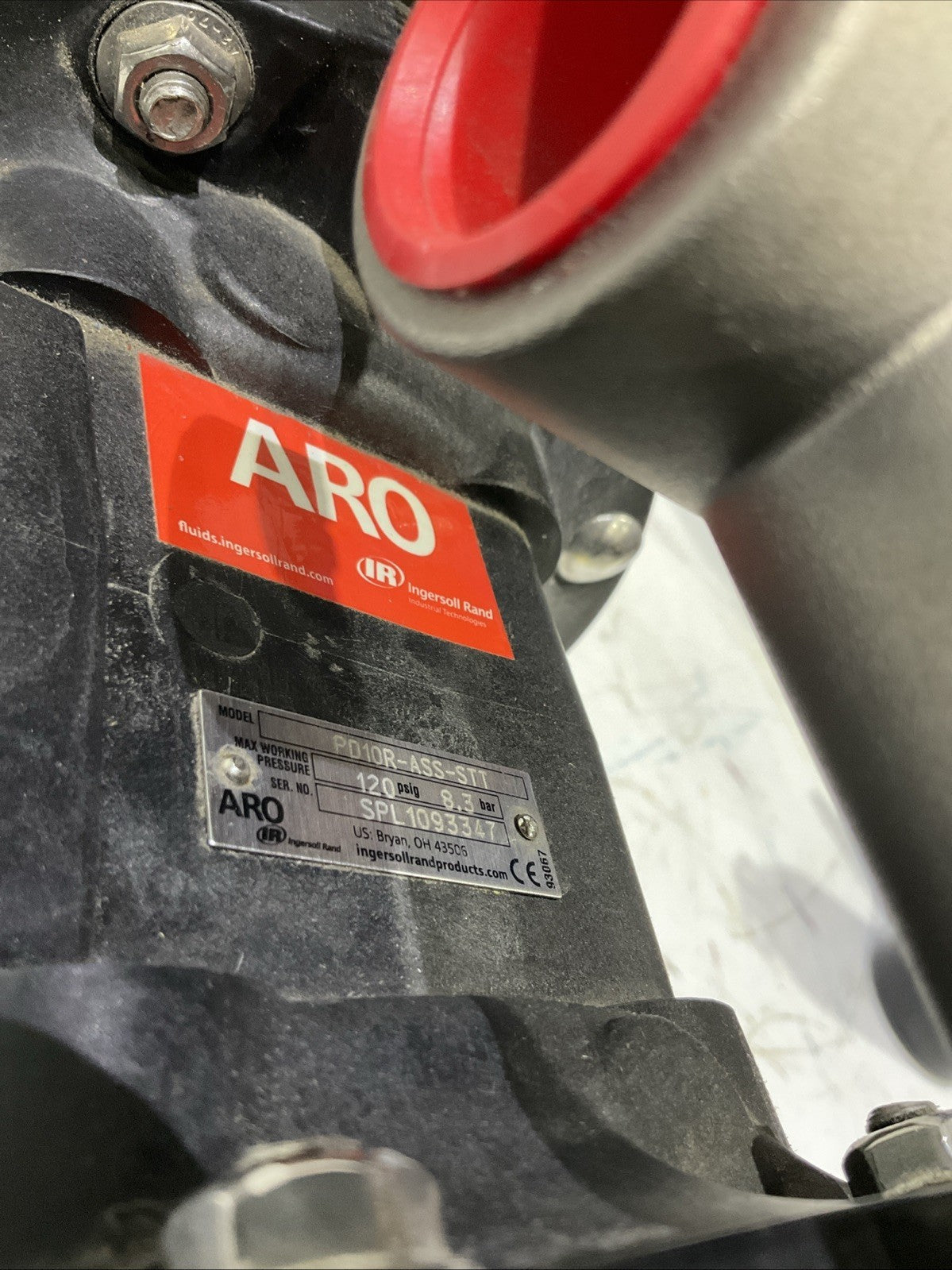 ARO  PD10R-ASS-STT  AIR  OPERATED DOUBLE  DIAPHRAGM PUMP  H3C