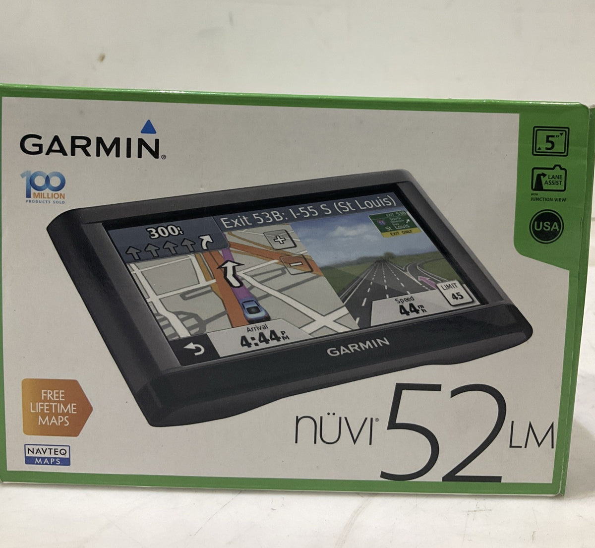GARMIN NUVI52LM  5-INCH  PORTABLE AUTOMOTIVE GPS  NAVIGATOR  B9S