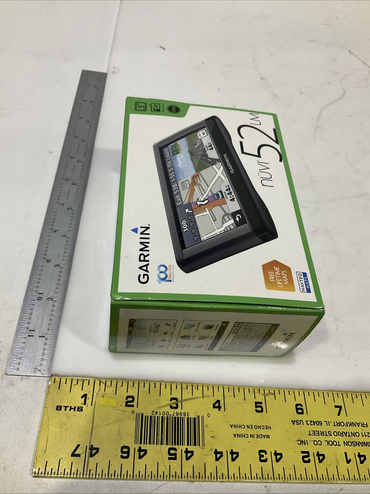 GARMIN NUVI52LM  5-INCH  PORTABLE AUTOMOTIVE GPS  NAVIGATOR  B9S