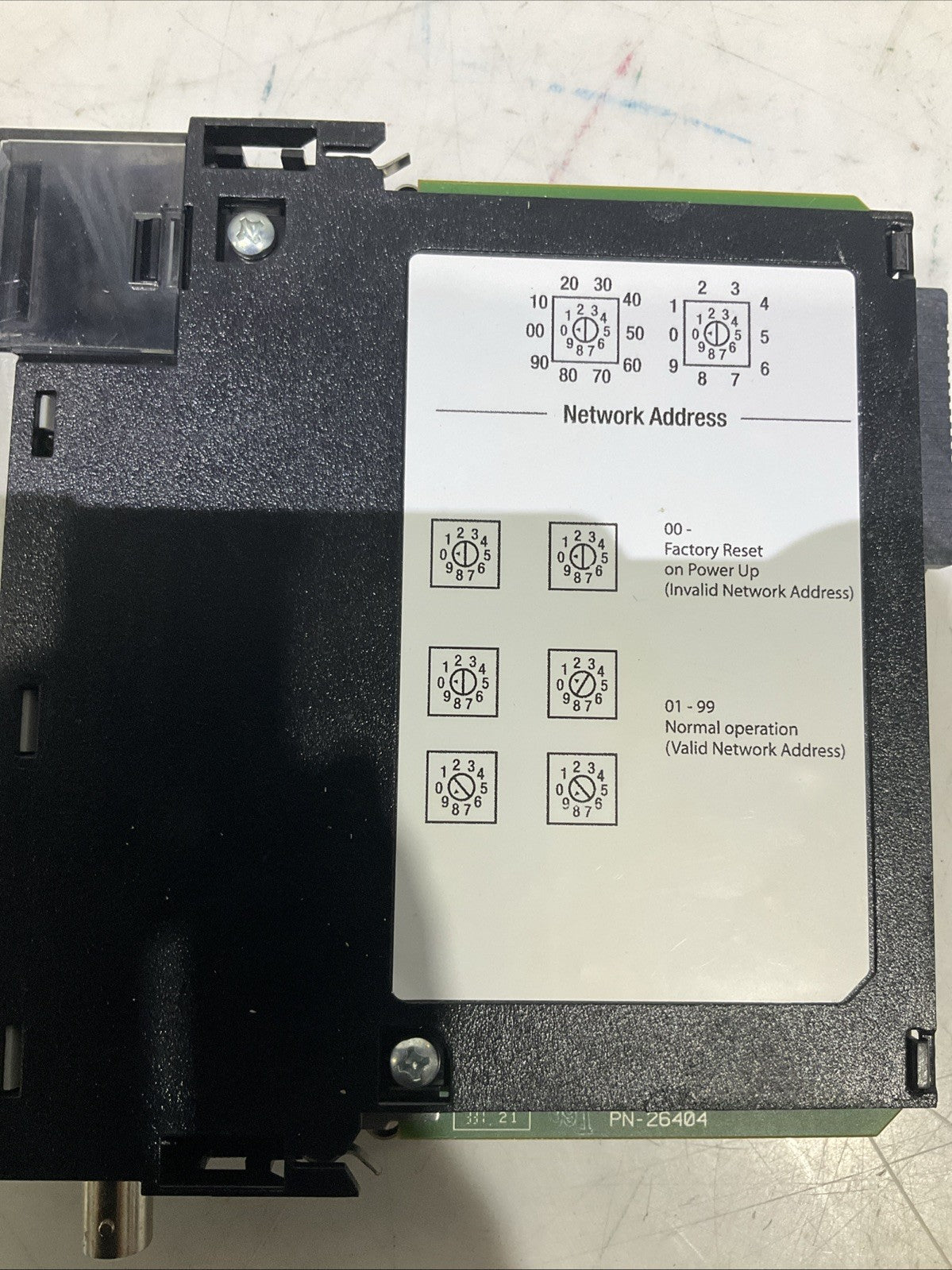 ALLEN-BRADLEY   1756-CN2/B  CONTROL-NET  COMMUNICATION BRIDGE  B9S