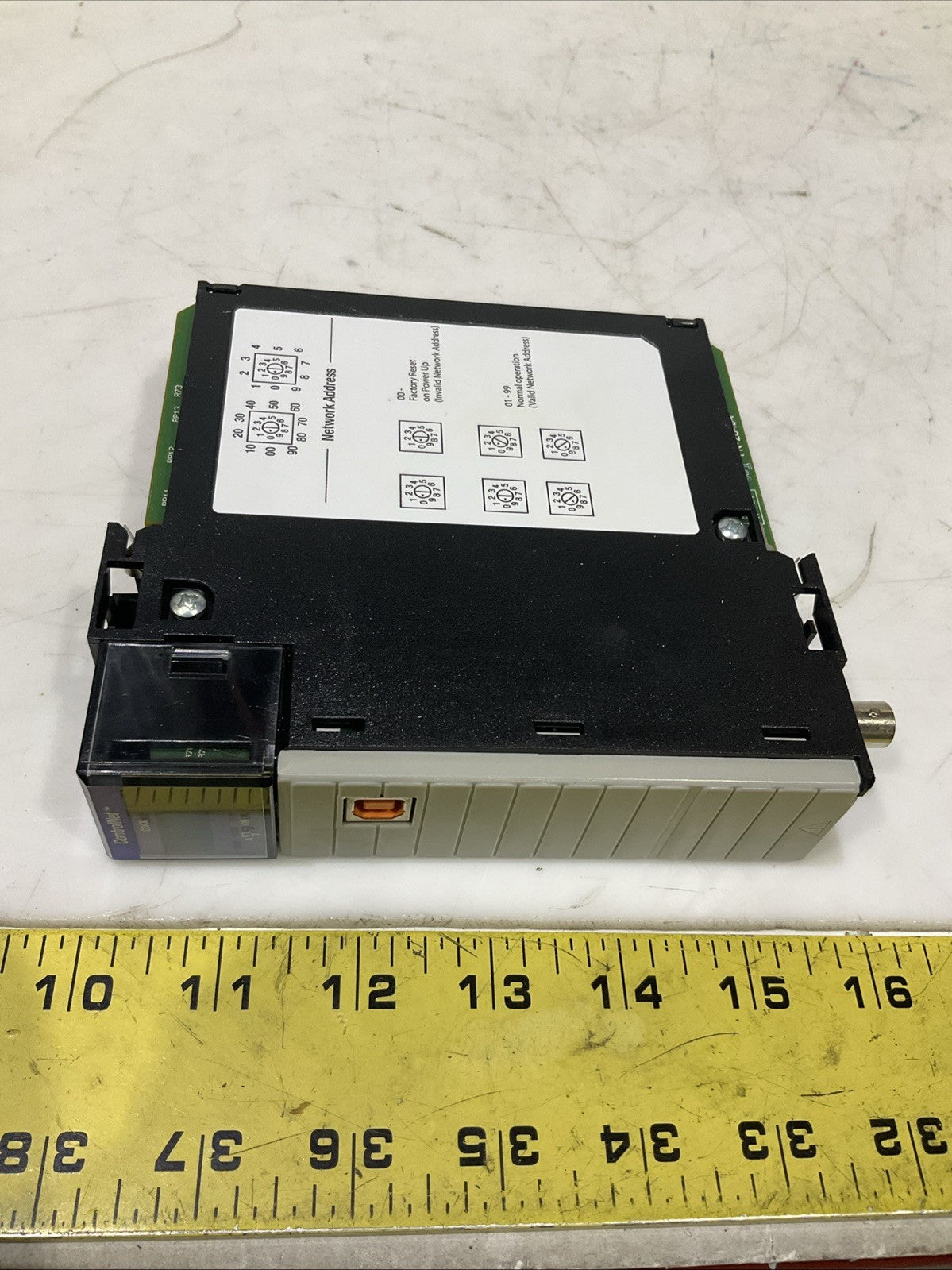ALLEN-BRADLEY   1756-CN2/B  CONTROL-NET  COMMUNICATION BRIDGE  B9S