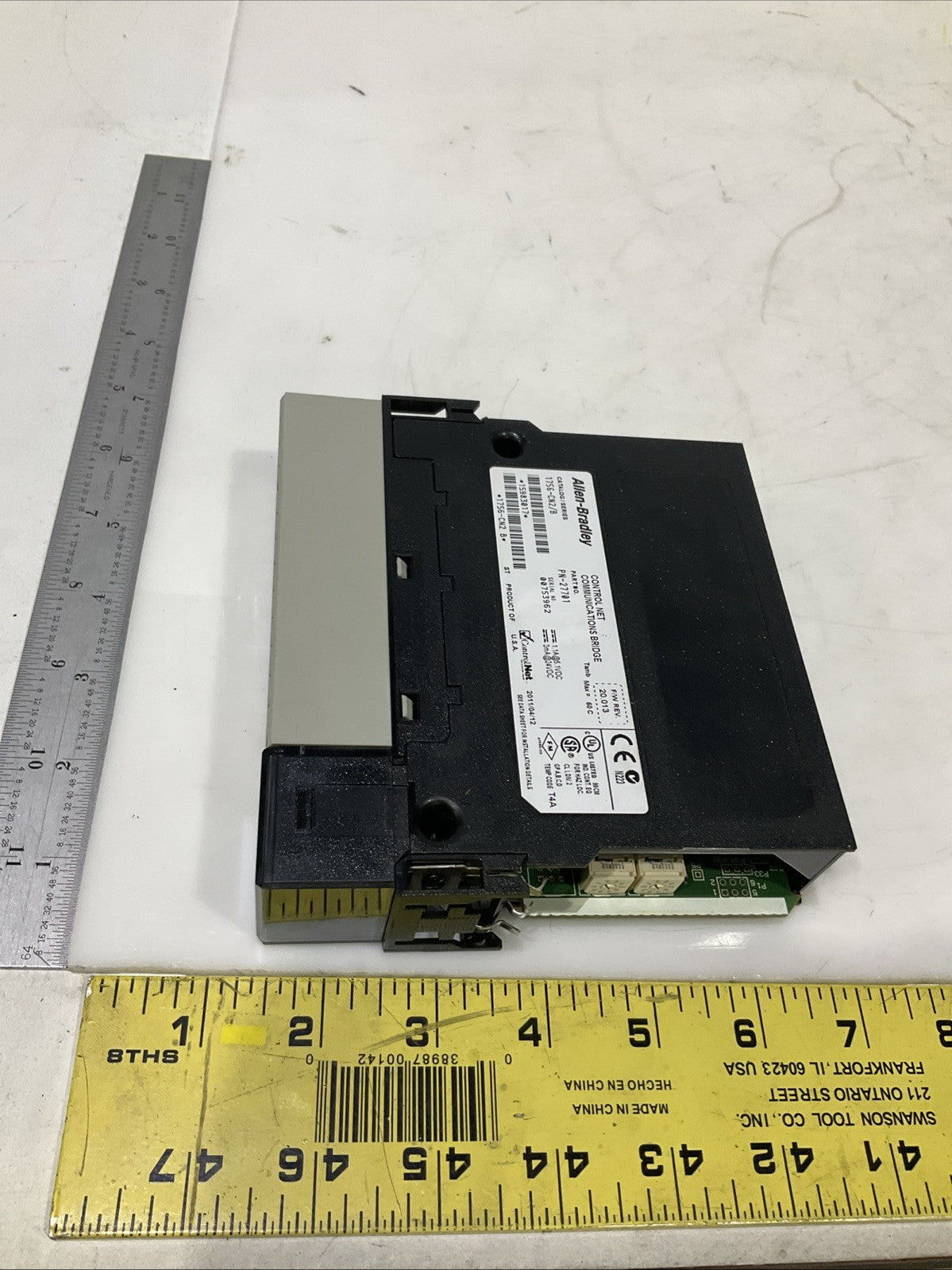 ALLEN-BRADLEY   1756-CN2/B  CONTROL-NET  COMMUNICATION BRIDGE  B9S