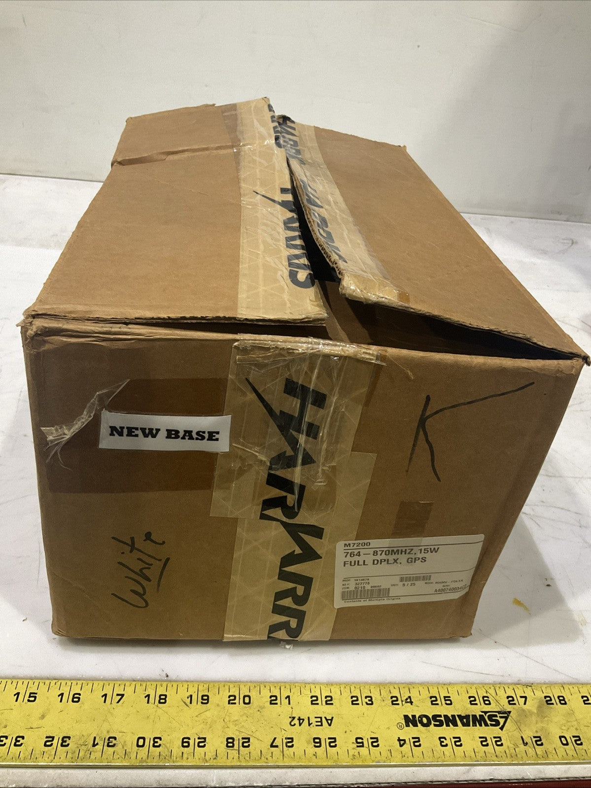 MACOM  M7200 REMOTE MOUNT FULL-DUPLEX RADIO W/GPS  700/800 MHZ  B9S