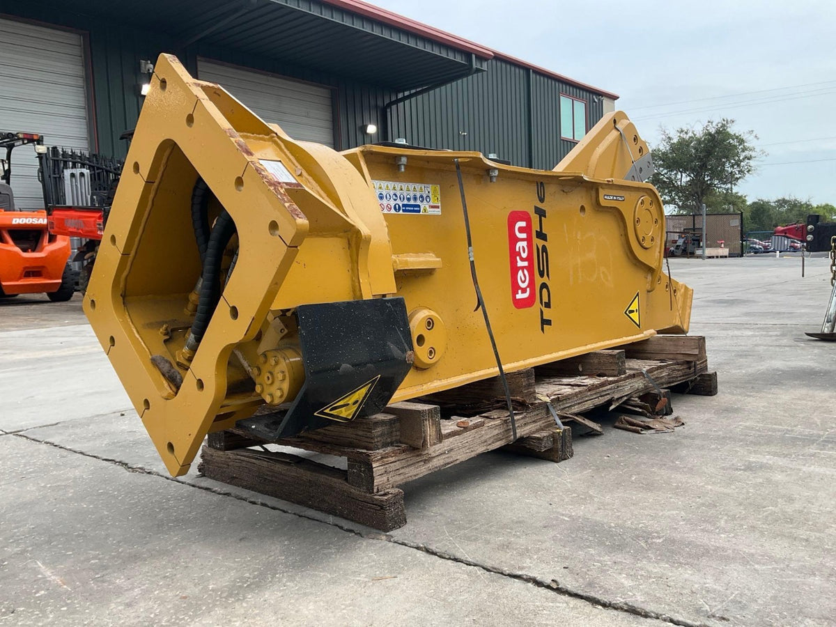 UNUSED 2024 TERAN TDSH6 HYDRAULIC ROTATING SHEAR FITS 7-12 TON EXCAVATORS