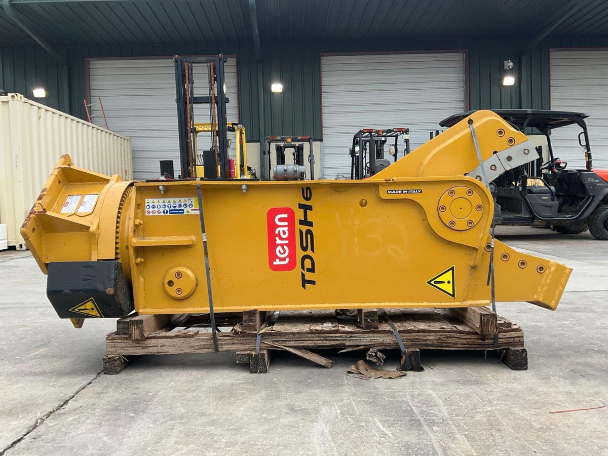 UNUSED 2024 TERAN TDSH6 HYDRAULIC ROTATING SHEAR FITS 7-12 TON EXCAVATORS