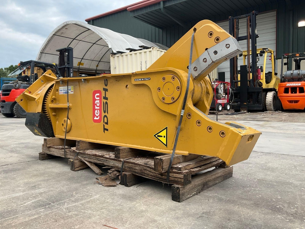 UNUSED 2024 TERAN TDSH6 HYDRAULIC ROTATING SHEAR FITS 7-12 TON EXCAVATORS