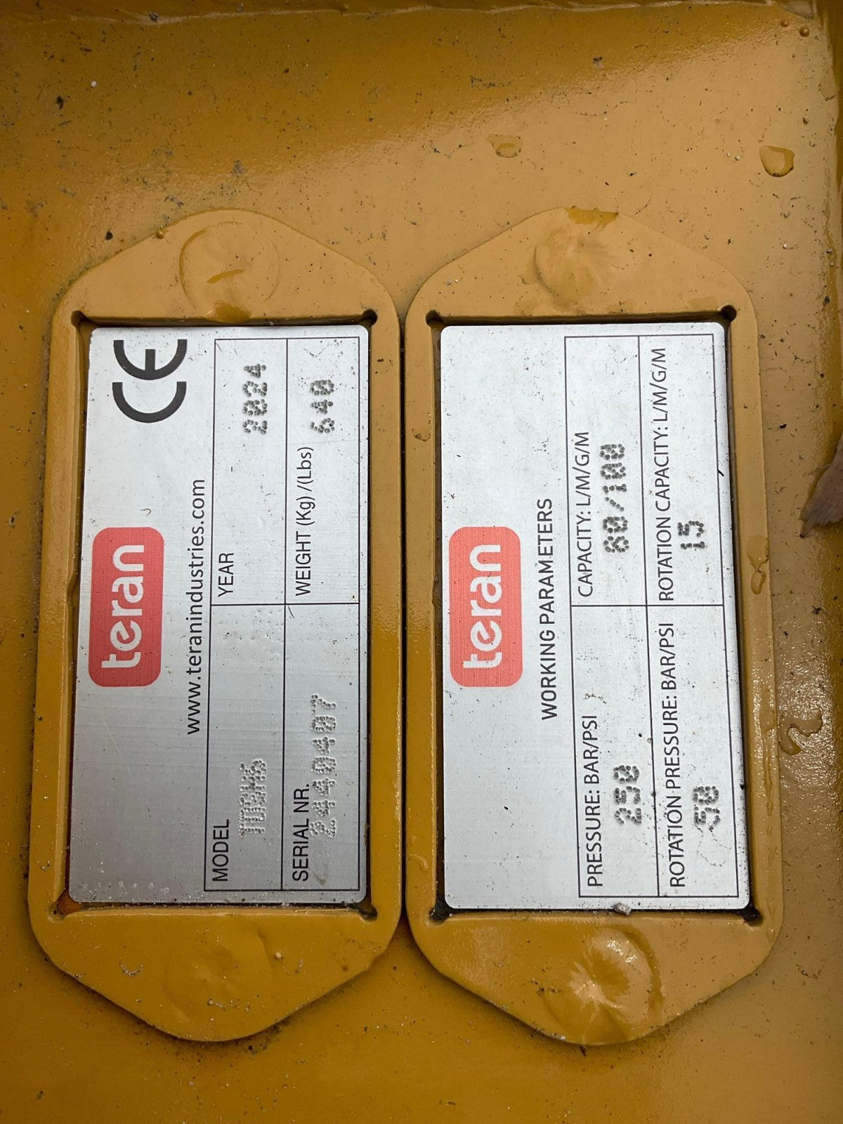 UNUSED 2024 TERAN TDSH6 HYDRAULIC ROTATING SHEAR FITS 7-12 TON EXCAVATORS