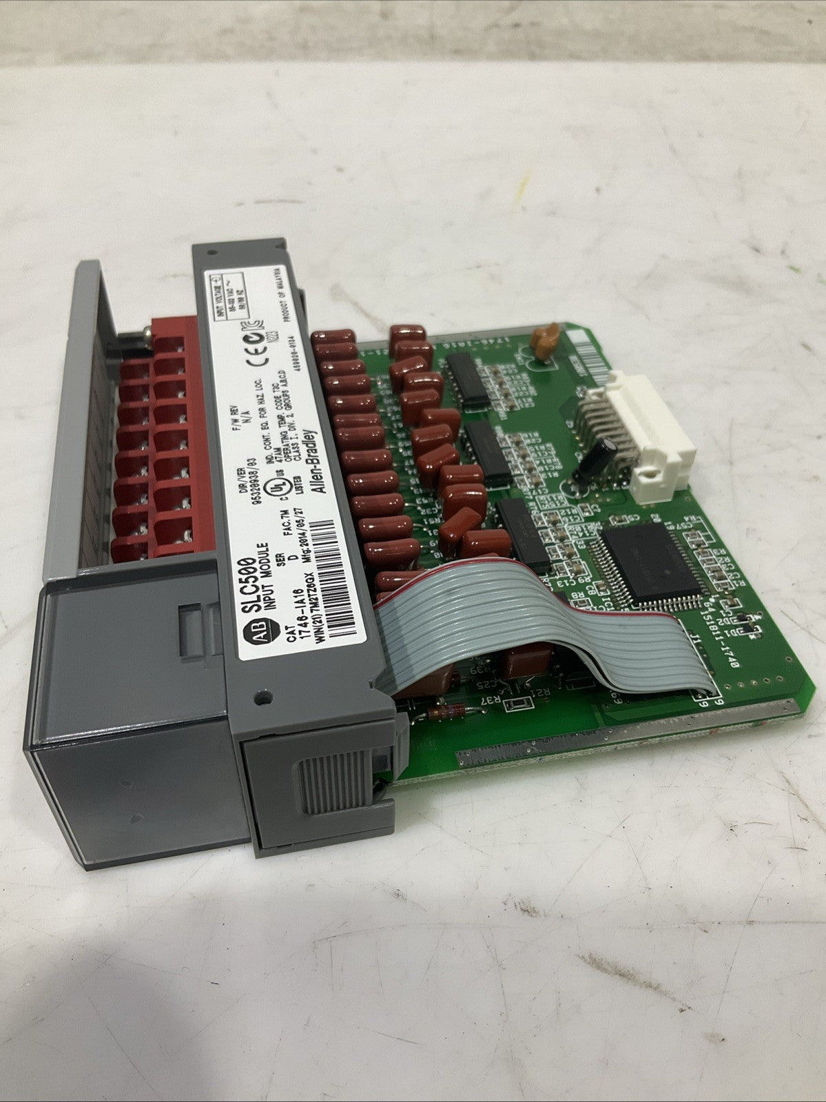 AB- CAT   1746-IA16  SER-D  1746  SLC500  I/O  INPUT MODULE  B9S