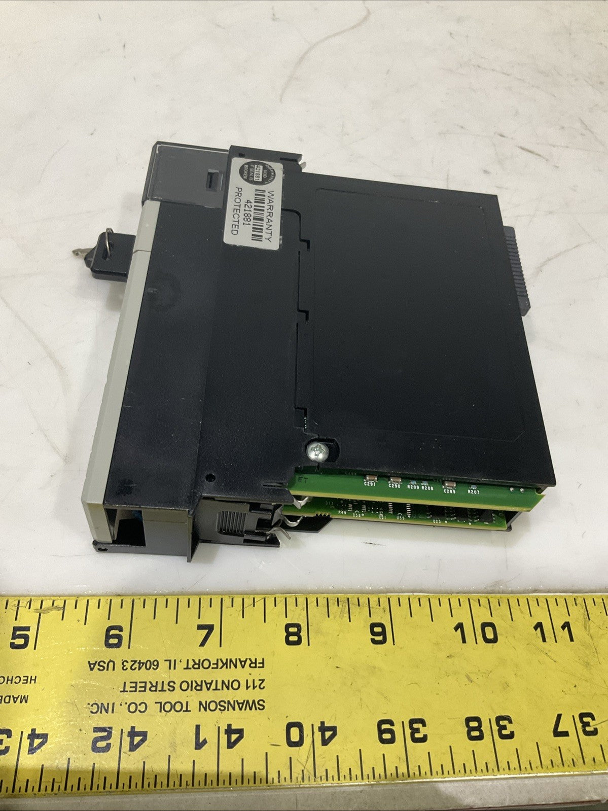 ALLEN-BRADLEY   1756-L61 CONTROLLER LOGIX 2MB MEMORY  CONTROLLER  B9S