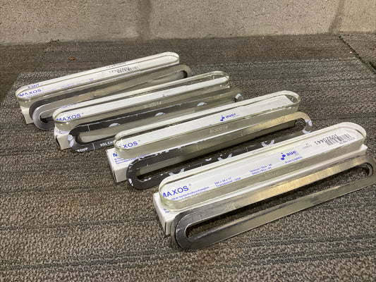 MAXOS AUER 1071813 630014 BOROSILICATE SAFETY SIGHT GLASS 6 340X34X17 LOT OF 4