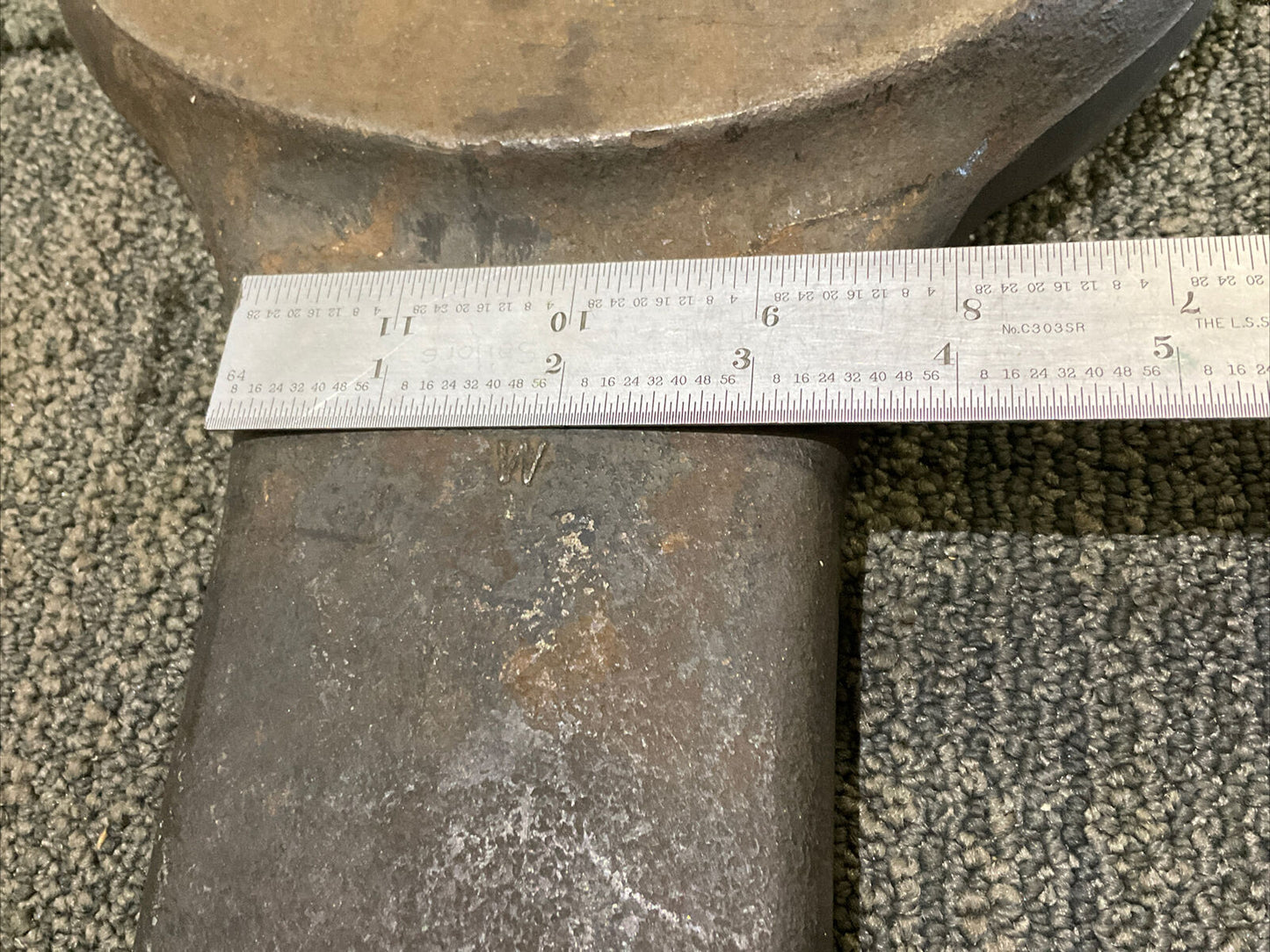 VINTAGE HUGE WILLIAMS OPEN ENDED WRENCH 58 3 1/2" X 3-15/16