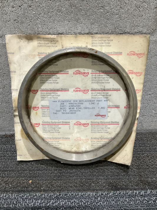 FLOWSERVE BYRON-JACKSON 638565BH IMPELLER WEAR RING 678