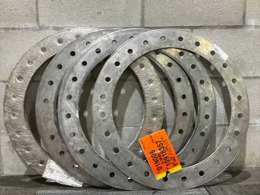 LAMONS T-304 SSTL 1/8” THK 24” OD GASKET 678 LOT OF 8
