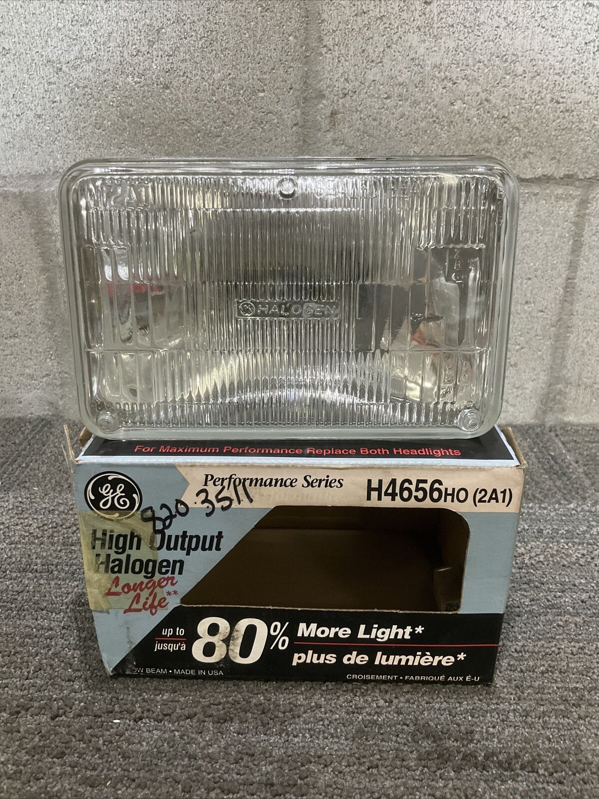 GE H4656HO HALOGEN HEADLIGHT 444 LOT OF 2