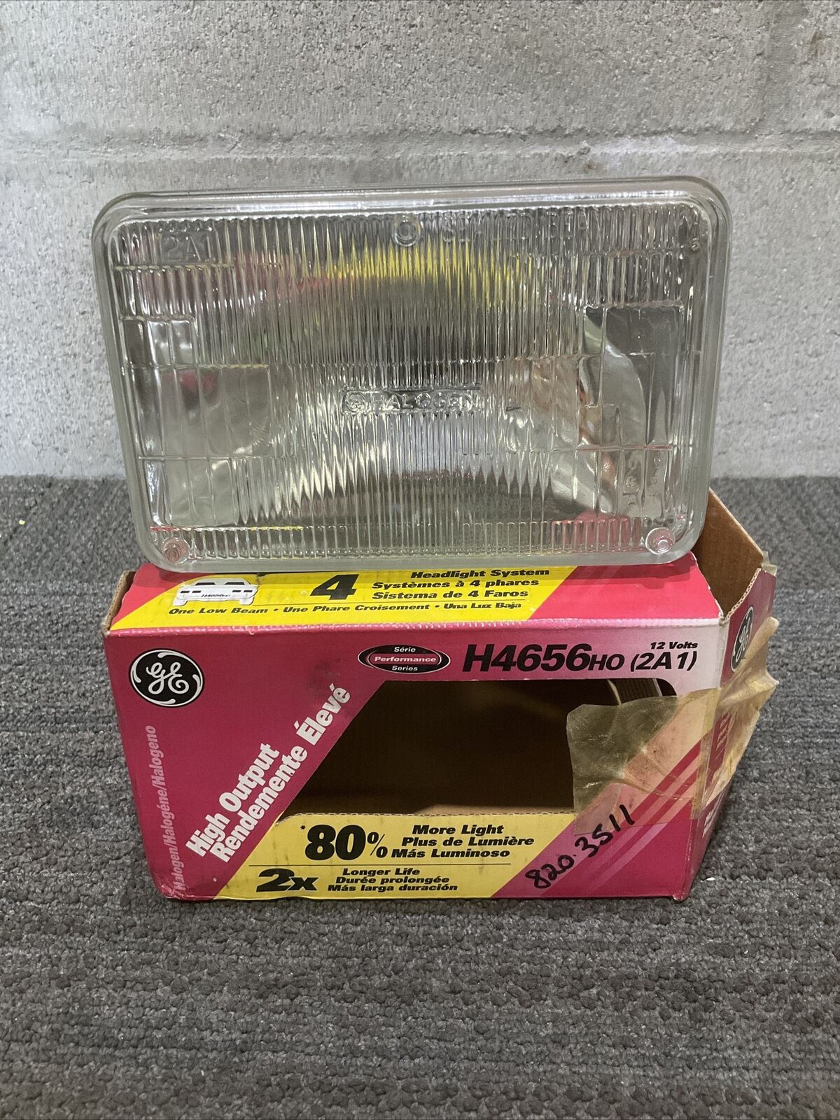 GE H4656HO HALOGEN HEADLIGHT 444 LOT OF 2