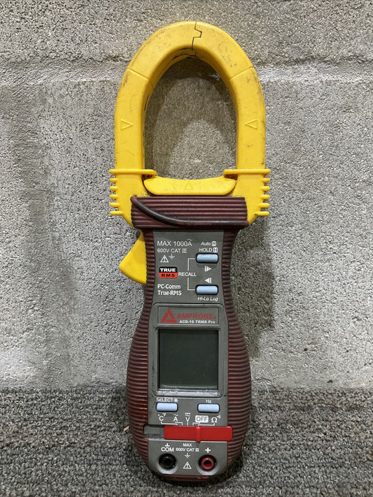 AMPROBE ACD-16 TRMS-PRO 1000A DATA LOGGING CLAMP METER WITH TEMPERATURE 222