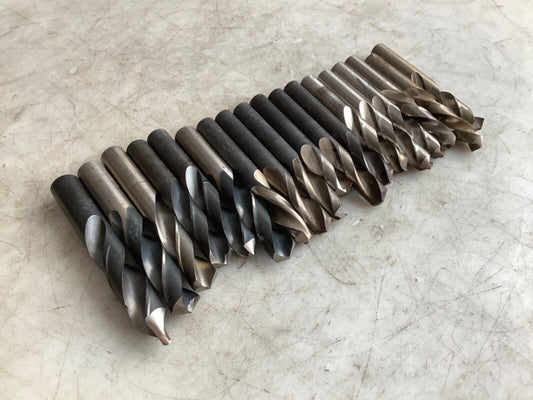 TWIST DRILL LOT 29/64-5/8 333 - QTY 18