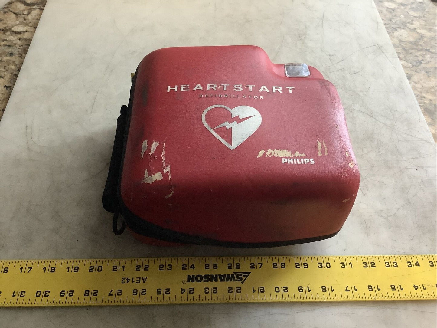 PHILIPS M3861A HEARTSTART DEFIBRILLATOR NO BATTERY