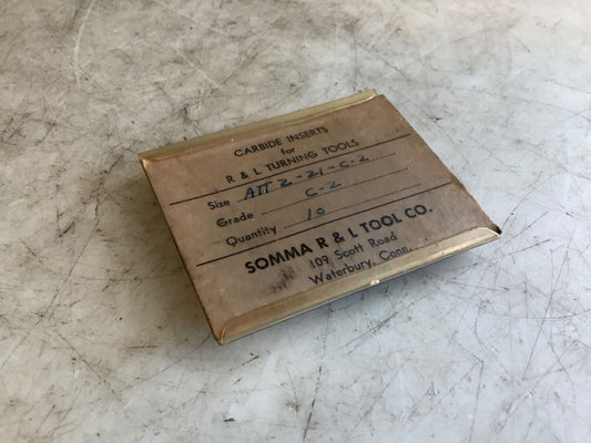 SOMMA TOOL ATT2-21-C-2 CARBIDE INSERTS 333 - QTY 7