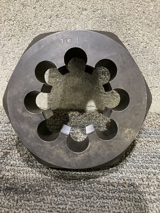 WHITTET-HIGGINS RTD-12 CARBON STEEL HEX DIE 222