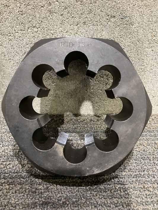 WHITTET-HIGGINS RTD-13 CARBON STEEL HEX DIE 222