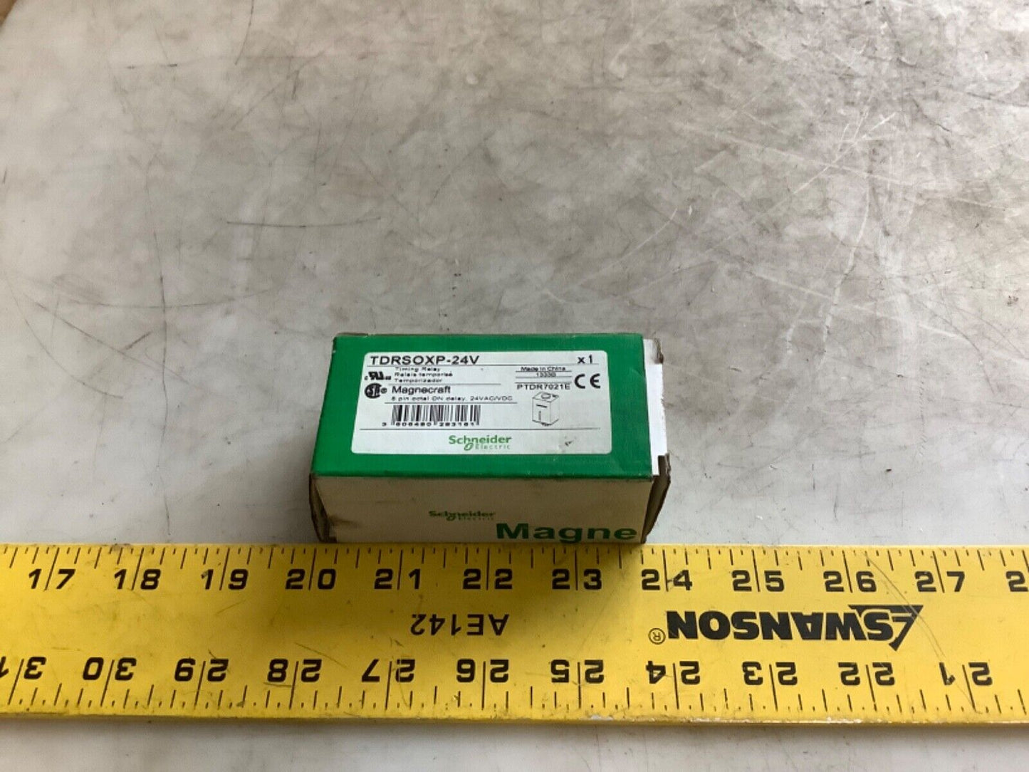 SCHNEIDER ELECTRIC TDRSOXP-24V TIMING RELAY 222