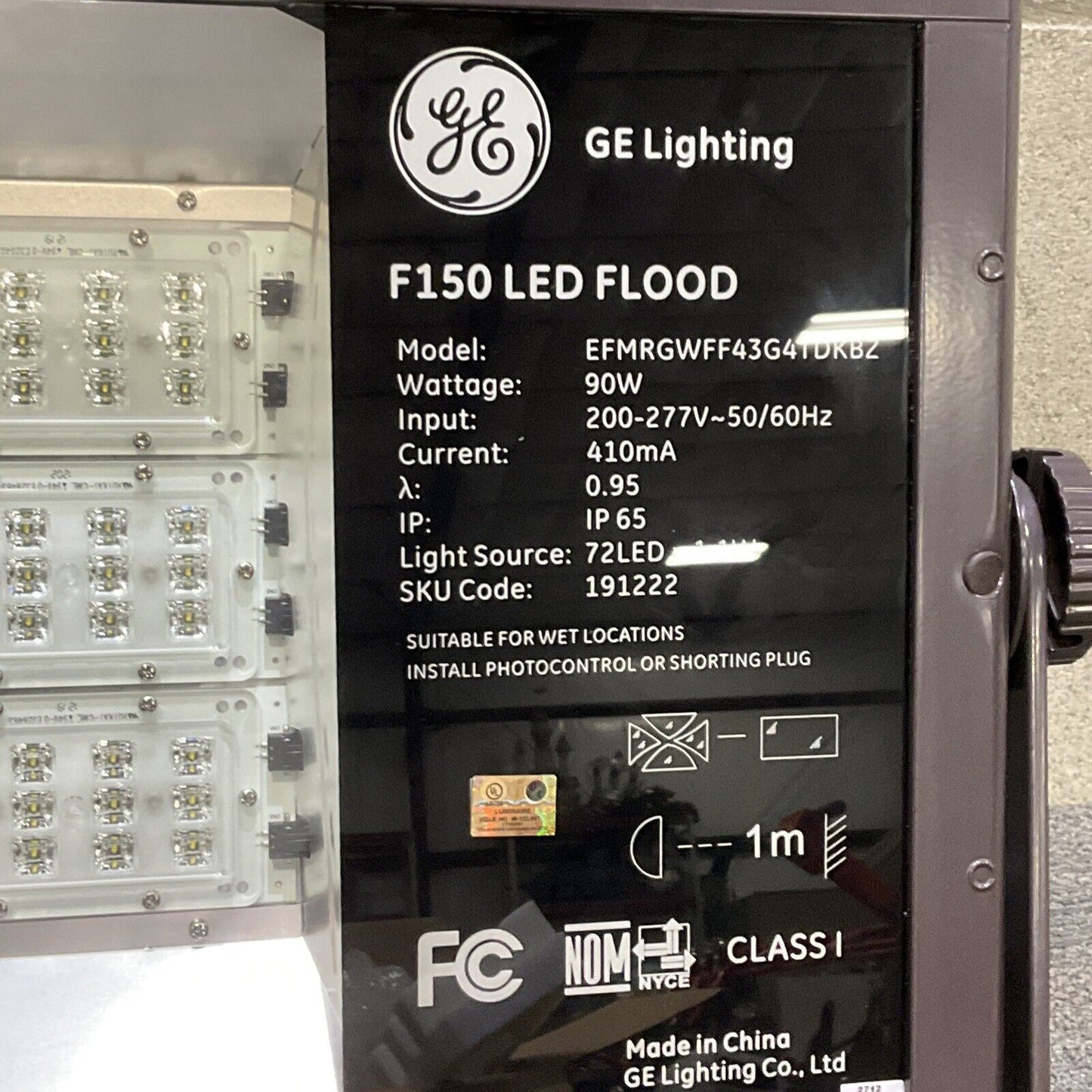 GE LIGHTING F150 LED FLOOD LIGHT 90W