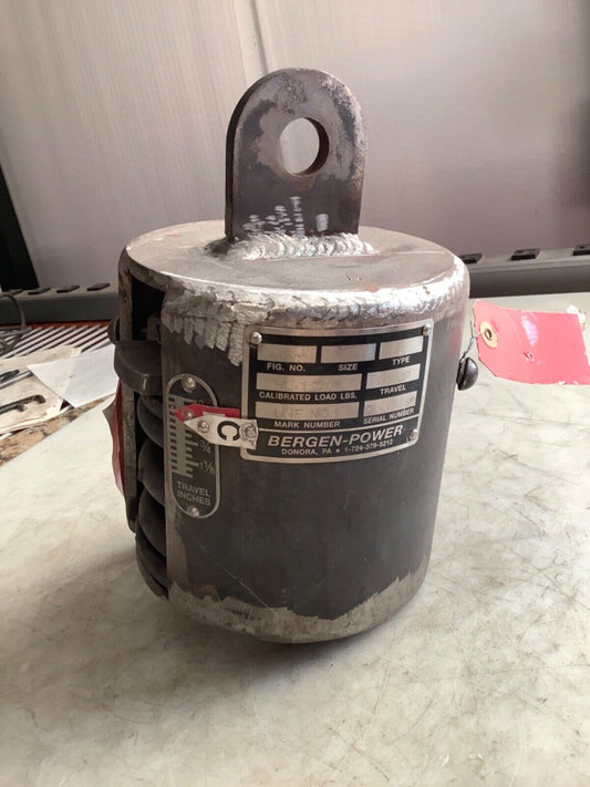 BERGEN POWER 3100 TYPE B PIPE SUPPORT 1/8IN UP TRAVEL LINE NO. 1 SIZE 11