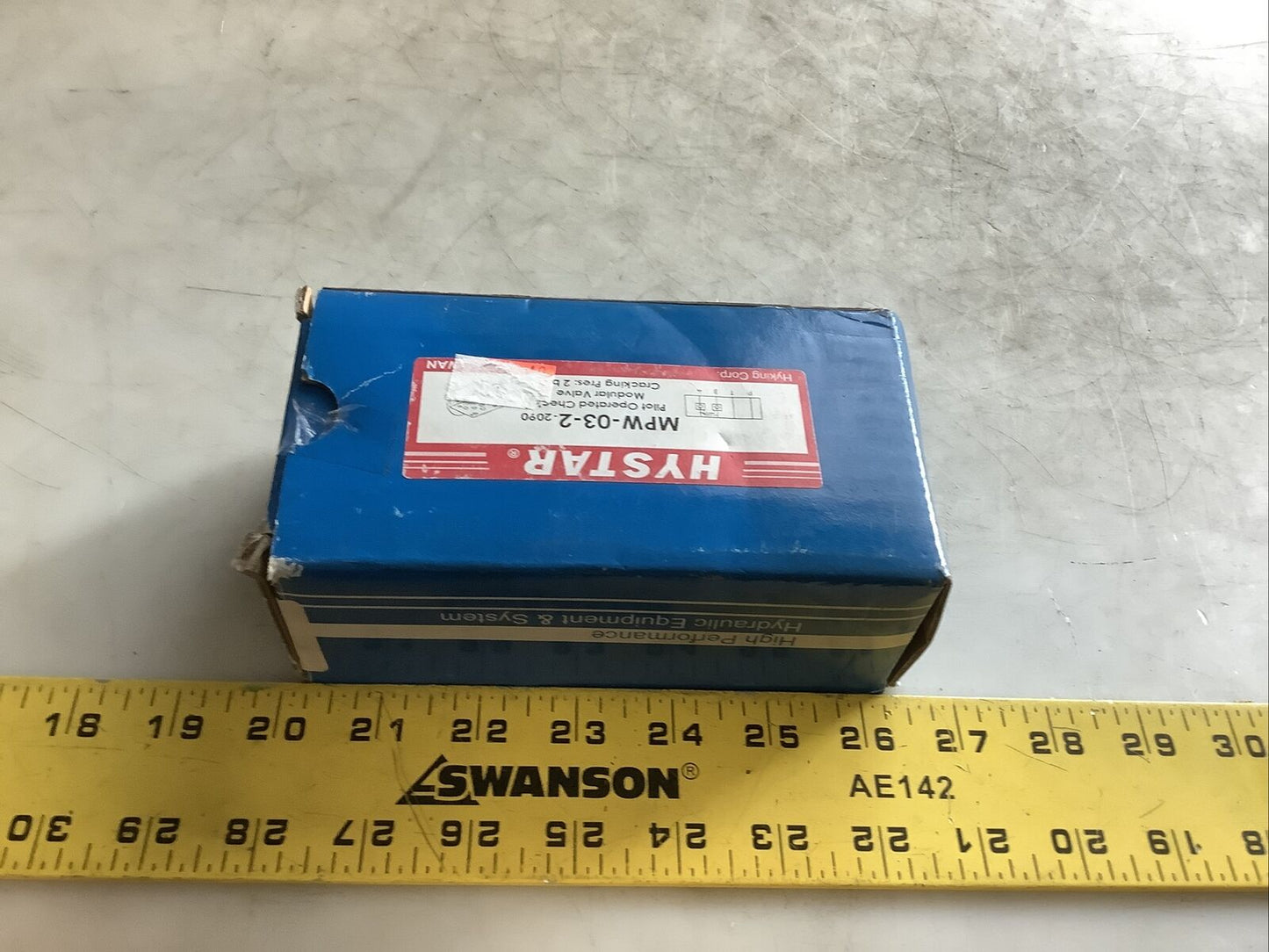 HYSTAR MPW-03-2-2090 PILOT OPERATED CHECK VALVE