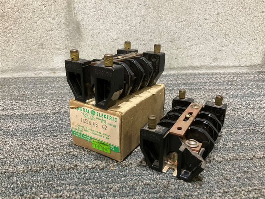 GE GERNERAL ELECTRIC 165A6145G2 CIRCUIT TERMINAL BLOCK 222 LOT OF 2