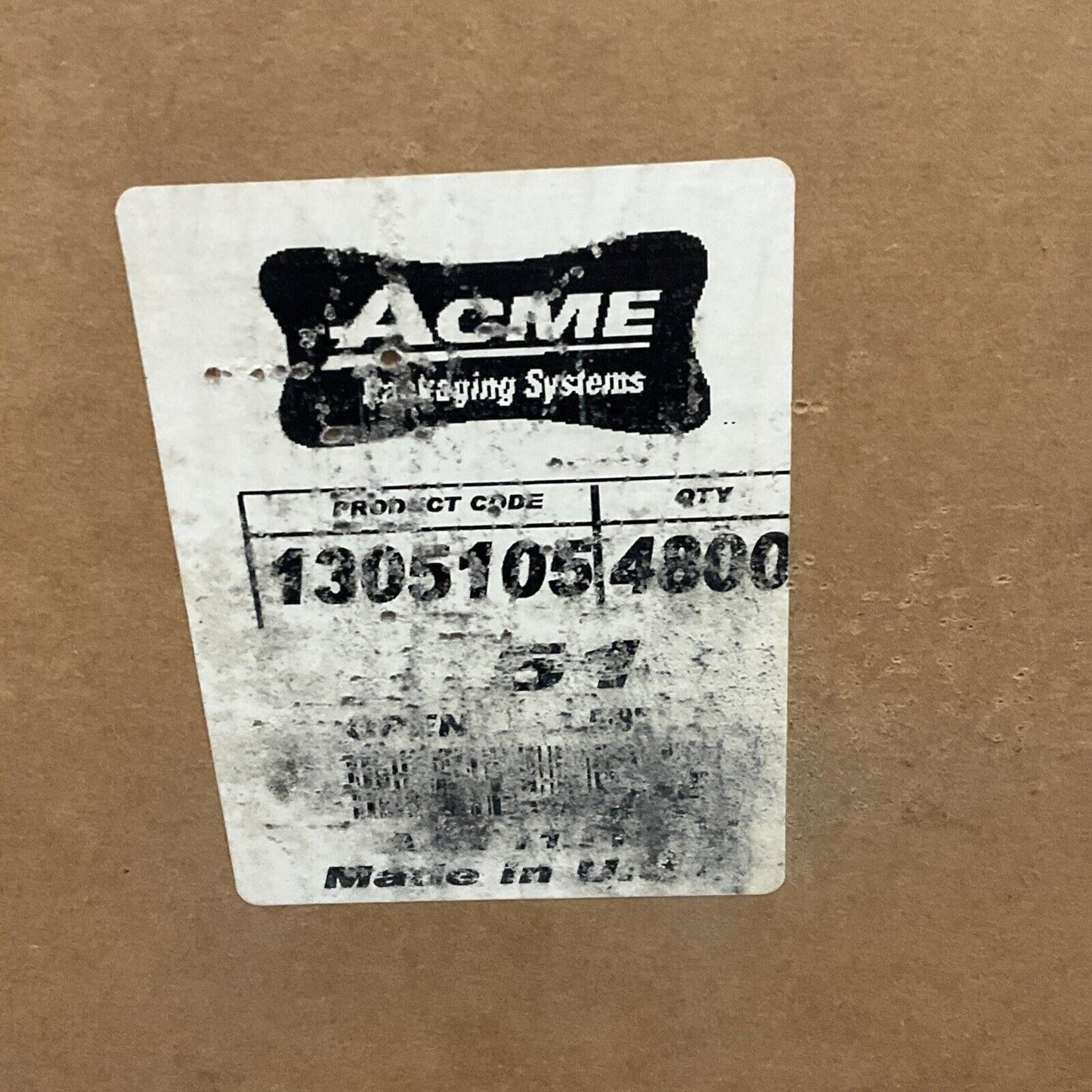 ACME 1305105 5/8” STEEL STRAPPING STEEL BANDING 4800 QTY