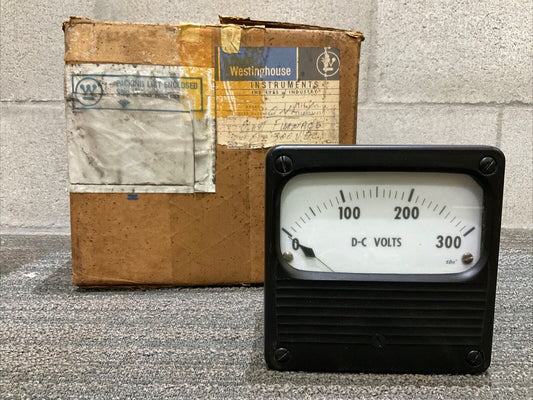 WESTINGHOUSE 291B403A19 UX251 VOLTMETER 0-3000 VOLTS 222