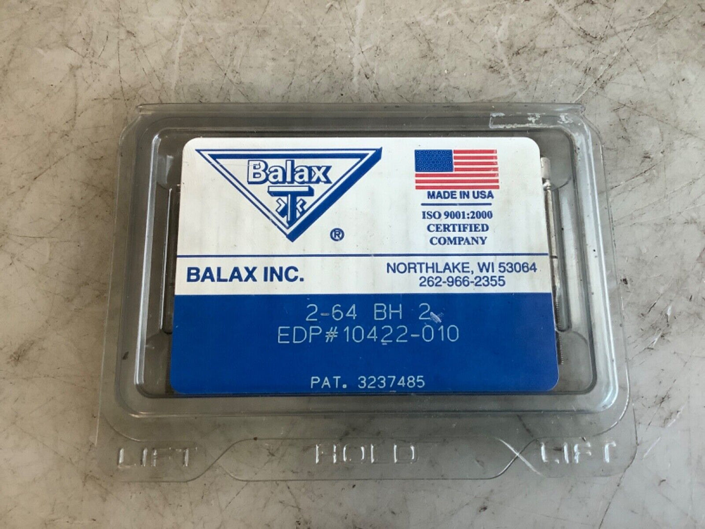 BALAX 10422-010 2-64 BH 32TAPS 333 - QTY 11