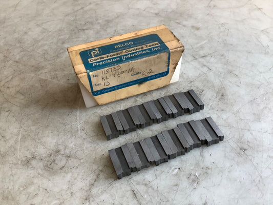 PRECISION INDUSTRIES KL-420-1A INSERT 333 - QTY 12