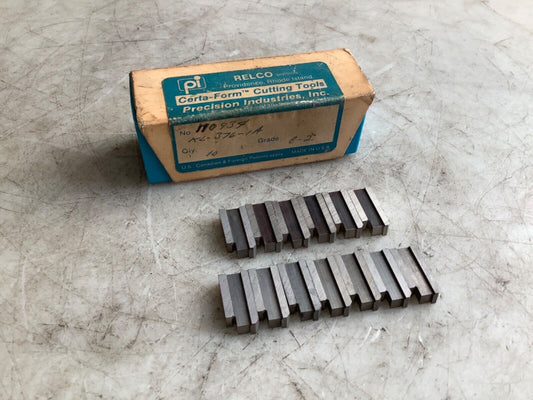 PRECISION INDUSTRIES 110934 KL-376-1A INSERT 333 - QTY 13