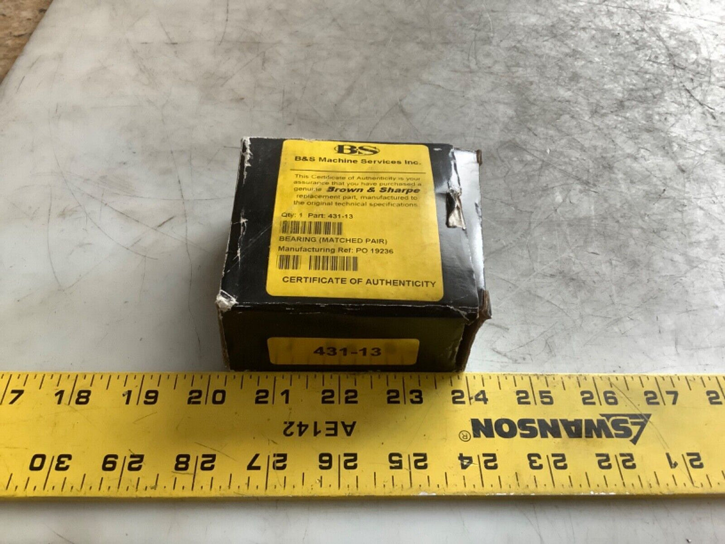 BROWN & SHARPE 431-13 BEARING PAIR 333