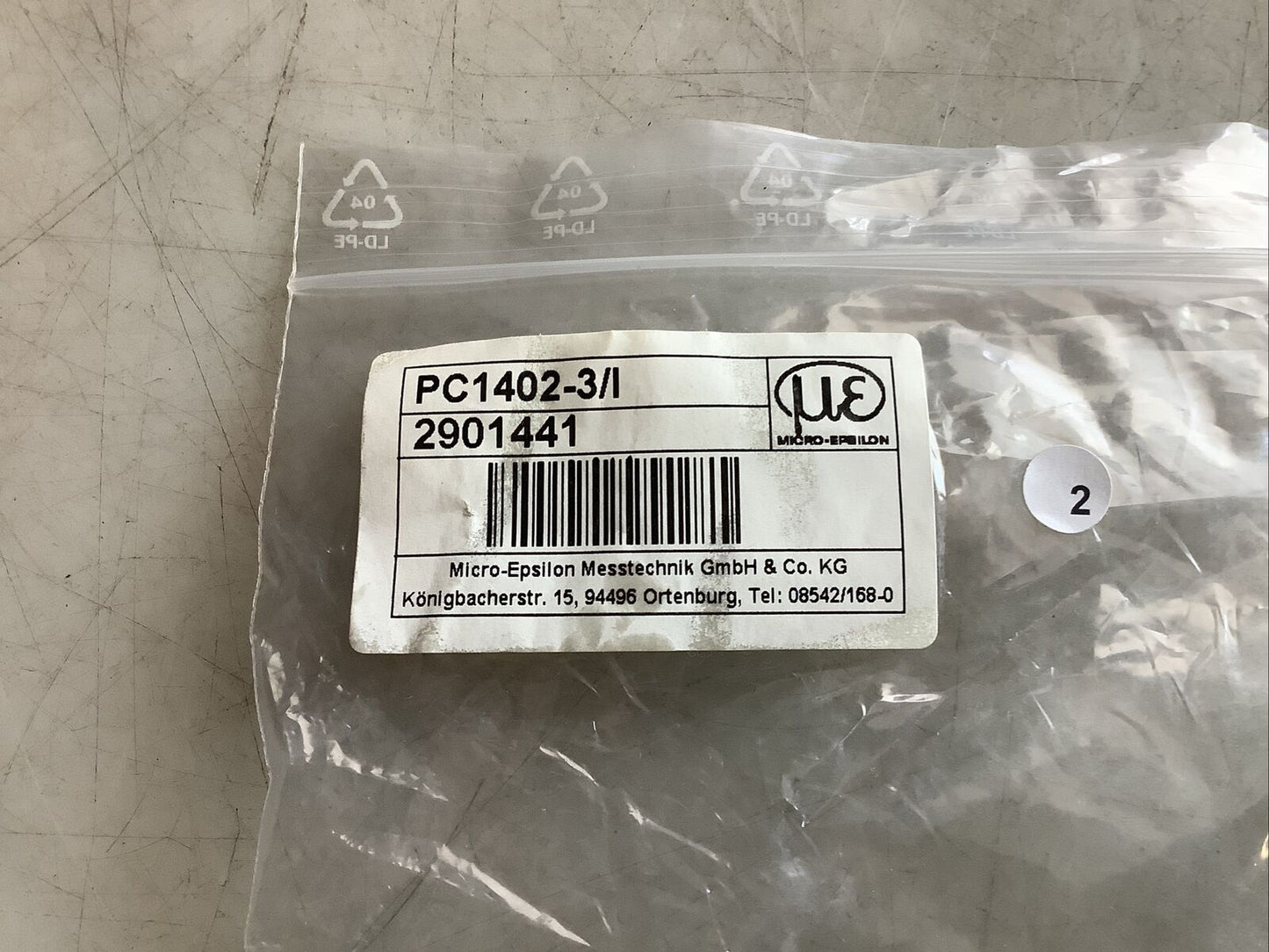MICRO-EPSILON 2901441 PC1402-3/I CABLE 999