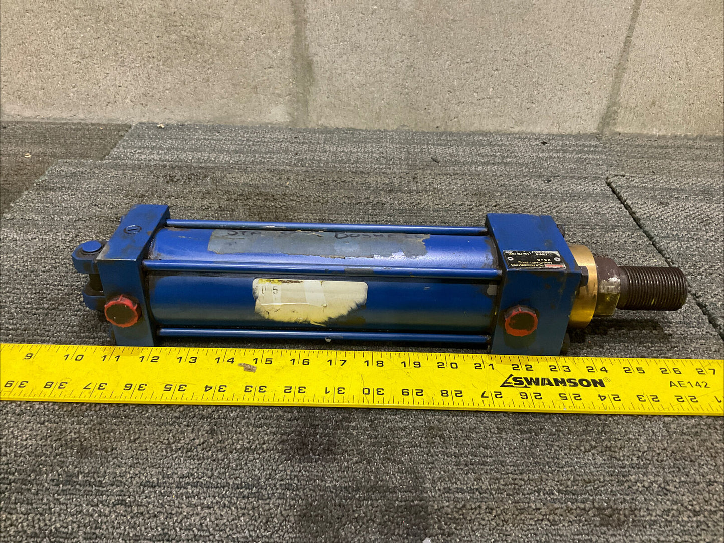 REXROTH C-MP1-PH-C R433081096 PNEUMATIC CYLINDER 2.5 BORE 8 STROKE 1500 PSI 222