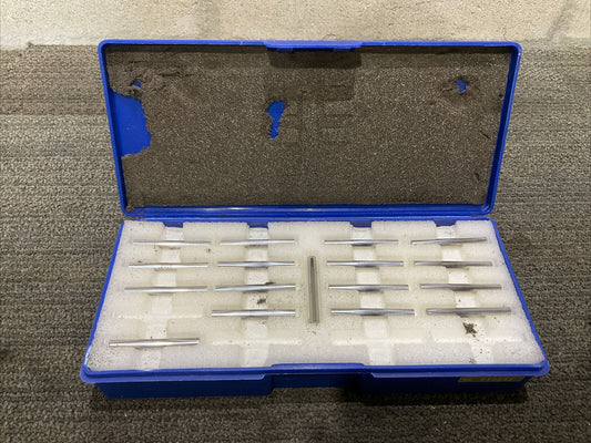 VAN KEUREN .2300 -.2540 PIN GAUGE SET  333