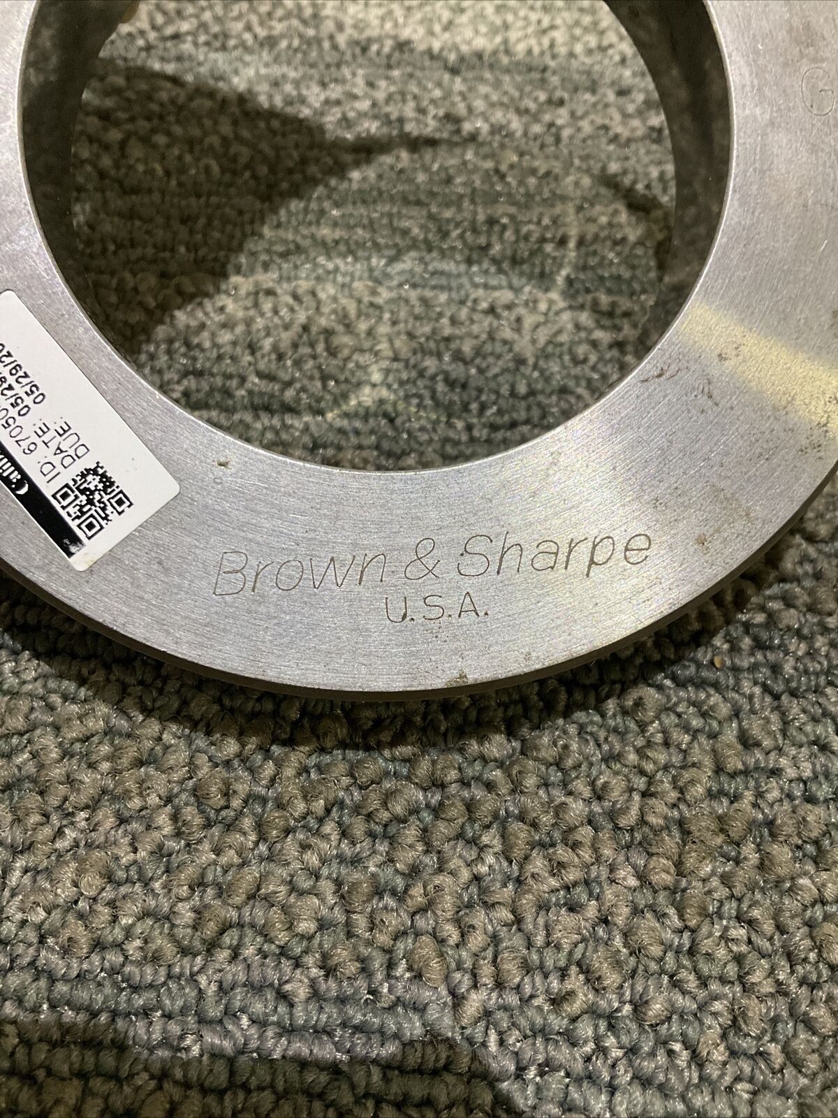 BROWN & SHARPE 2.7998 G7 RING GAGE 333