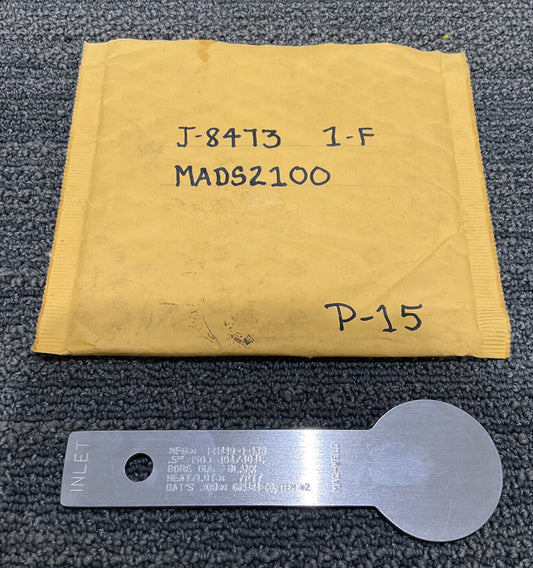 MAC-WELD ORIFICE PLATE .5” 121429-1-138