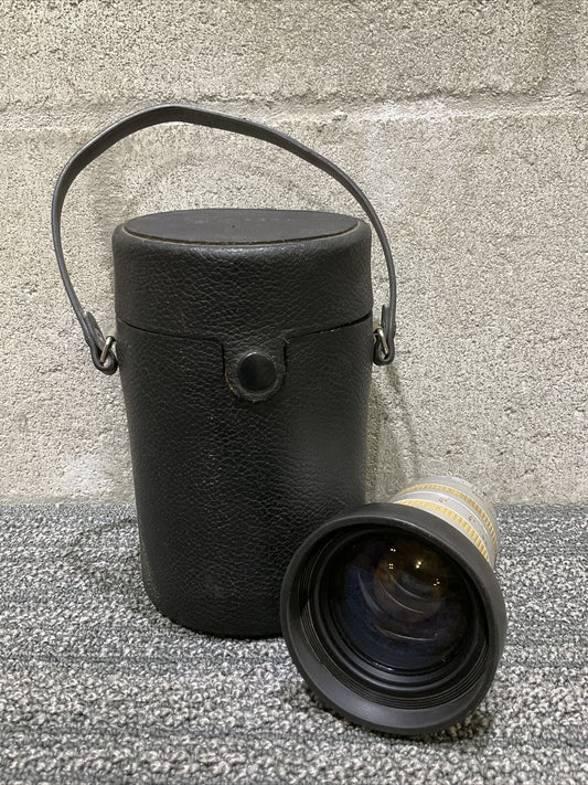 SONY 112189 TV ZOOM LENS 1:18 12.5-75MM WITH LEATHER CASE 222