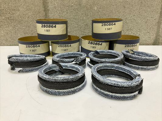 88604 GRAPHITE PACKING SET 3 X 2.38 X 1 678 LOT OF 6