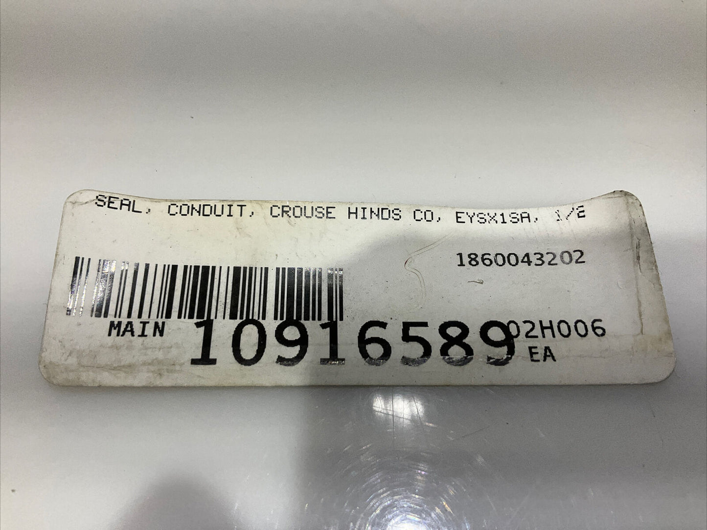 CROUSE HINDS EYSX1SA EYSX1-SA 1/2 IN CONDUIT SEAL FITTINGS 678 LOT OF 7