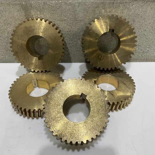 COPE VULCAN 31327 GEAR WORM FOR ROTARY MAIN GEARBOX LOT OF 5   678