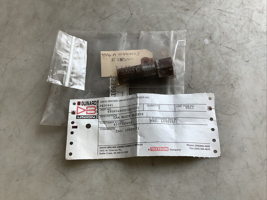 DAVID BROWN UNION PUMPS 446A0480003B25500 PB36441 CAM BLOCK SLEEVE 678